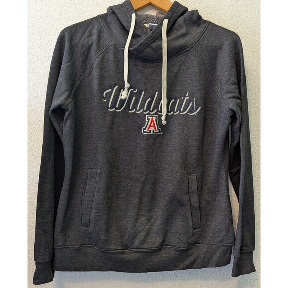 Arizona Wildcats Sweater Hoodie Womens Size Medium M Gray Pullover (382m) - Picture 1 of 3